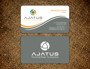 Design de Carte de Visite par Tripti Ranjan Gain pour Ajatus | Design : #17476770