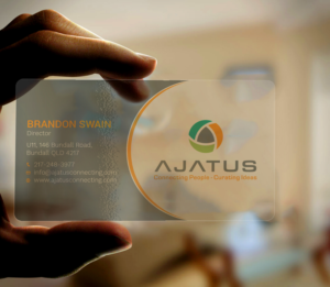 Design de Carte de Visite par Tripti Ranjan Gain pour Ajatus | Design : #17476787