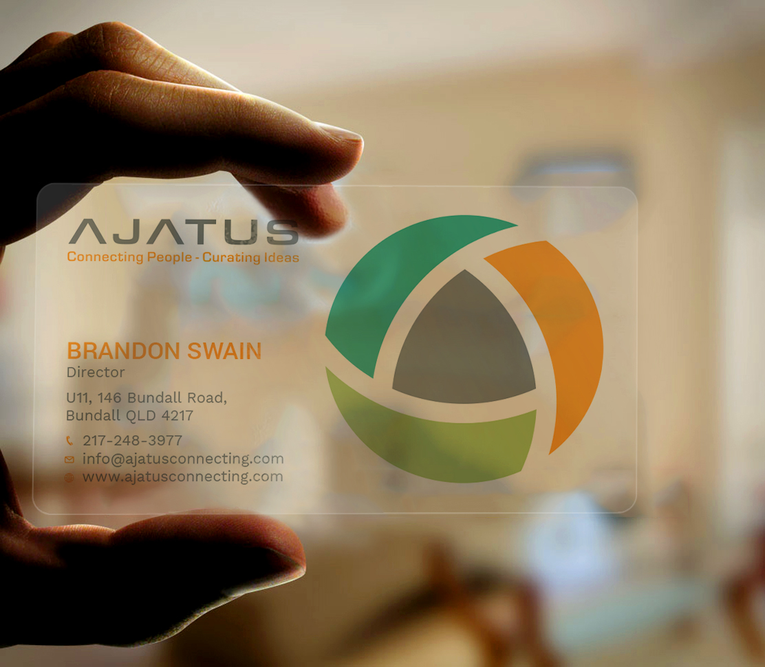 Business Card Design by Tripti Ranjan Gain for Ajatus | Design #17476790