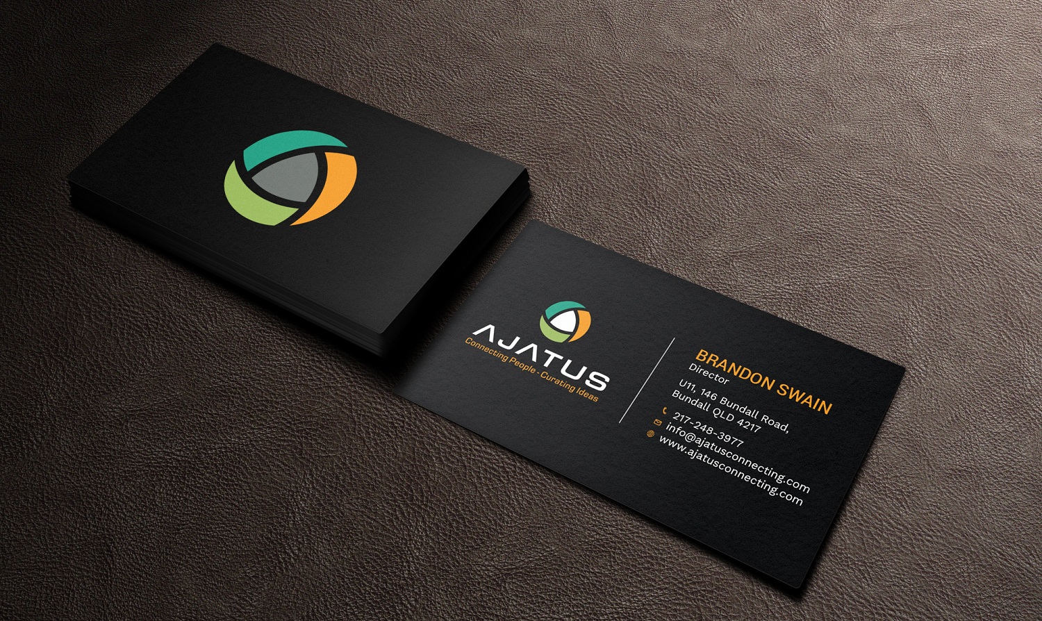 Business Card Design by Tripti Ranjan Gain for Ajatus | Design #17476823