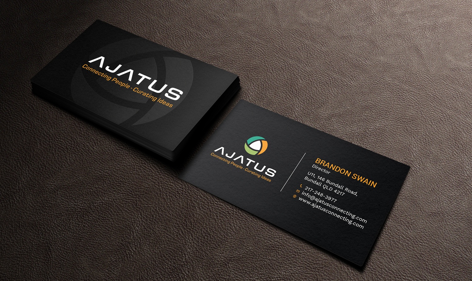 Business Card Design by Tripti Ranjan Gain for Ajatus | Design #17476826