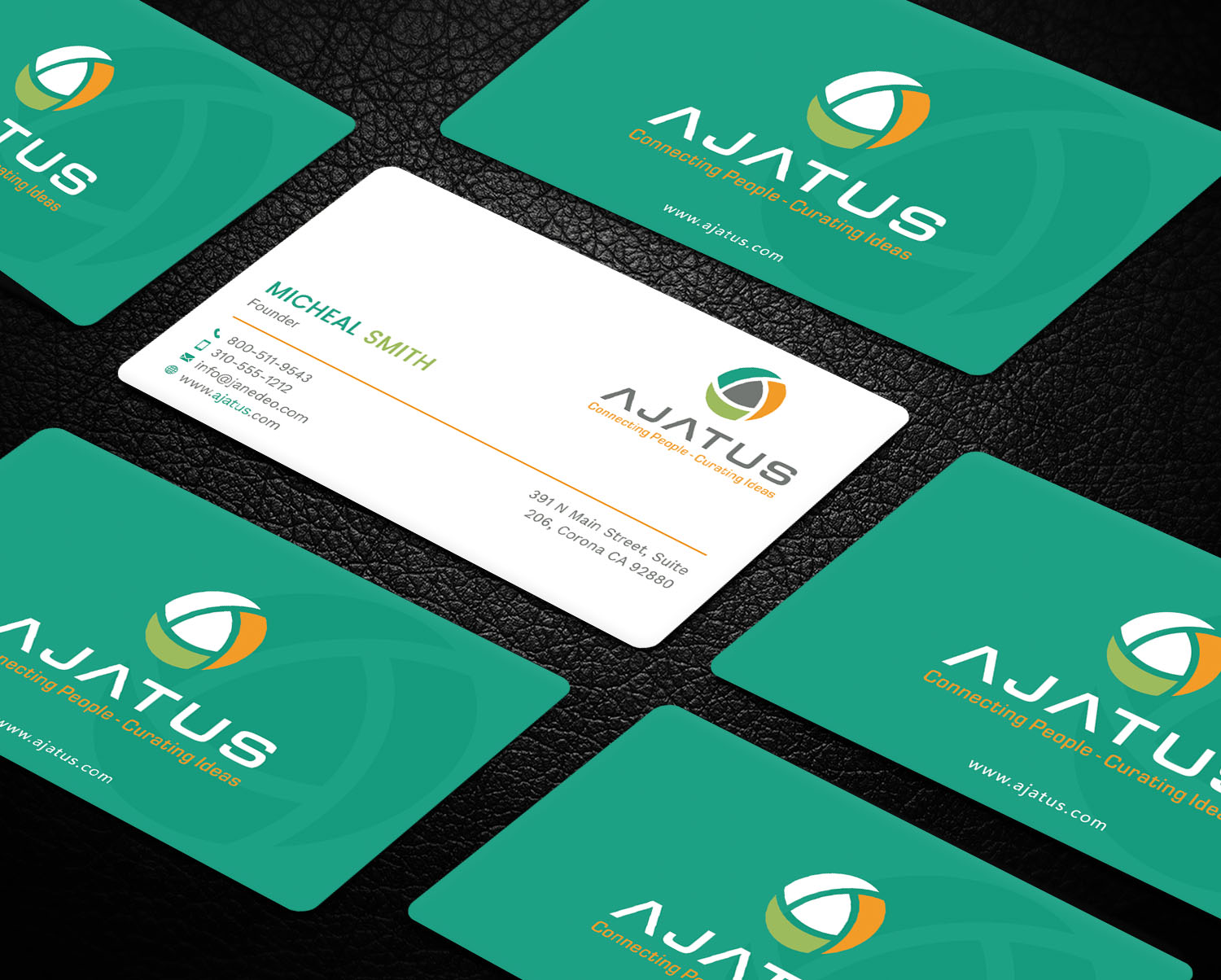 Business Card Design by Tripti Ranjan Gain for Ajatus | Design #17476898