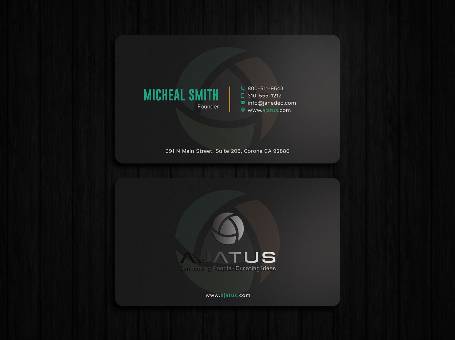 Business Card Design by Tripti Ranjan Gain for Ajatus | Design #17511640