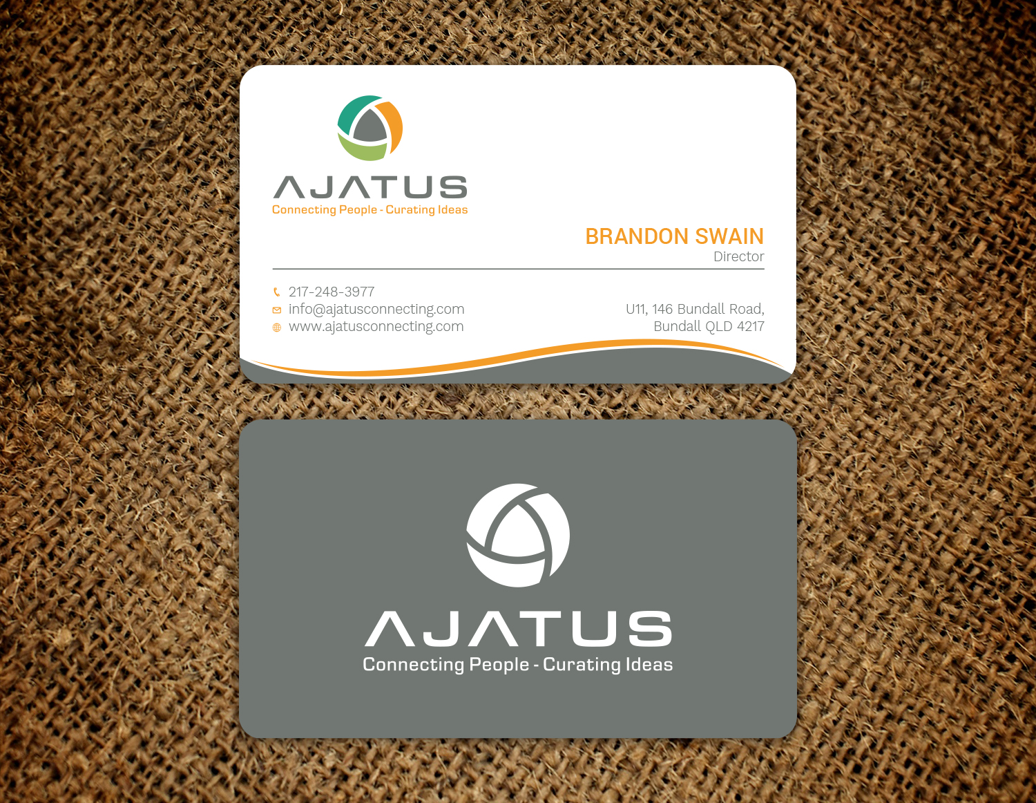 Business Card Design by Tripti Ranjan Gain for Ajatus | Design #17511656