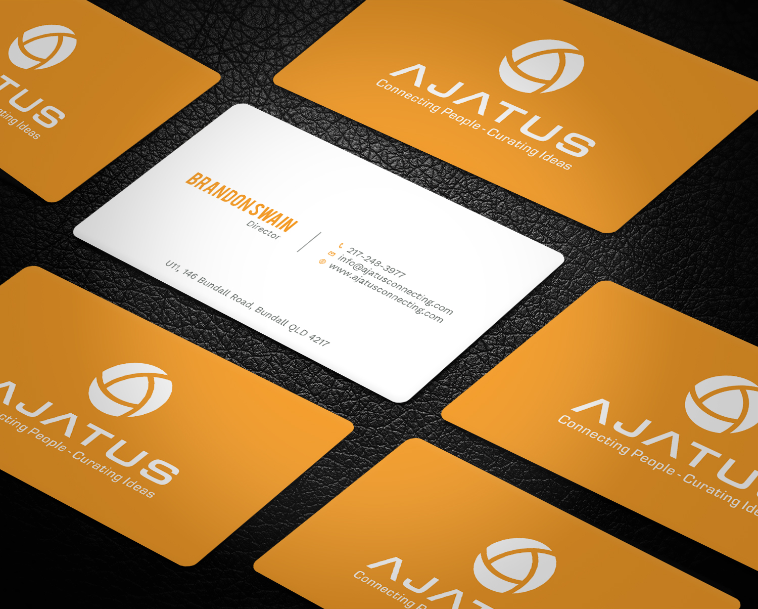 Business Card Design by Tripti Ranjan Gain for Ajatus | Design #17511697