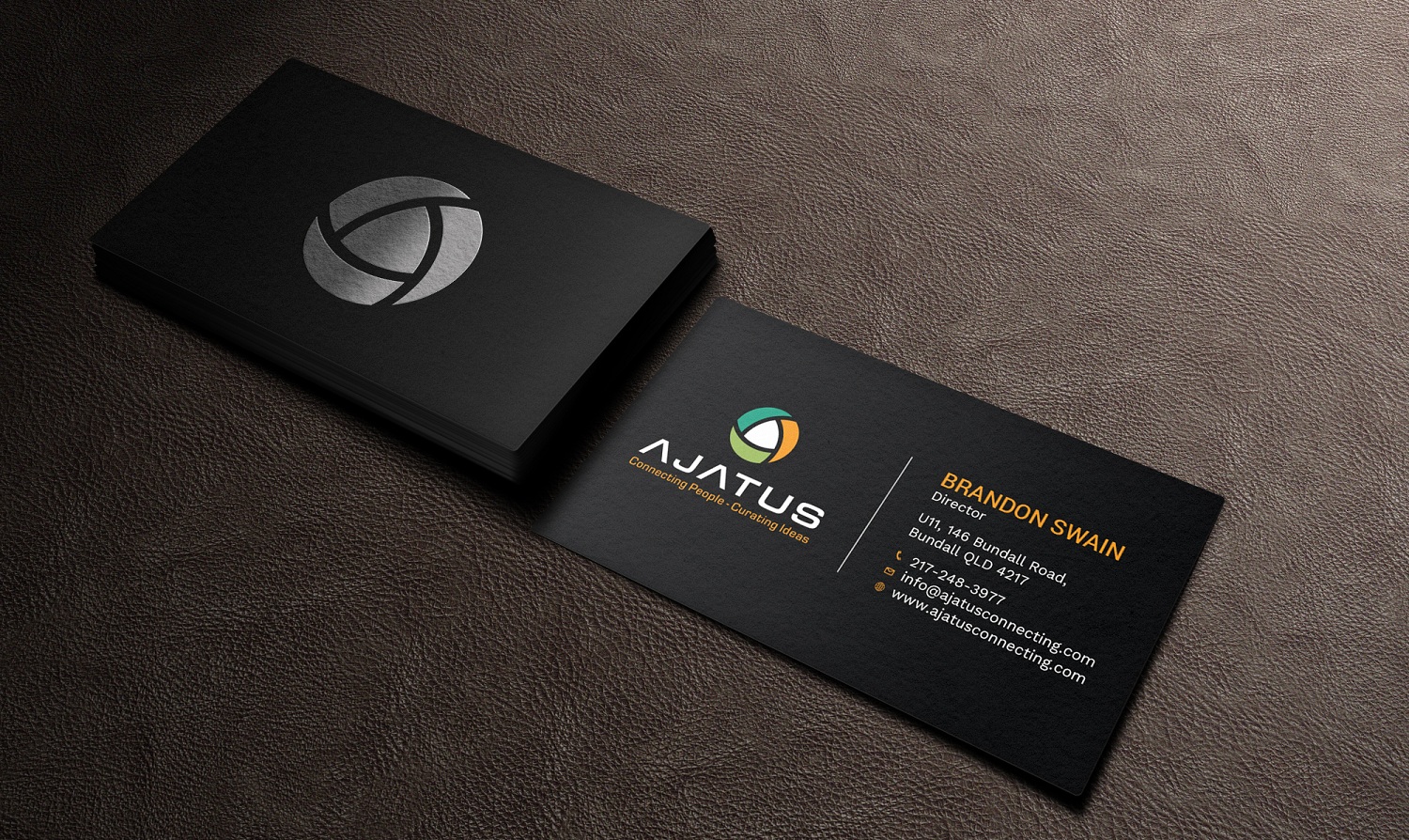 Business Card Design by Tripti Ranjan Gain for Ajatus | Design #17511702