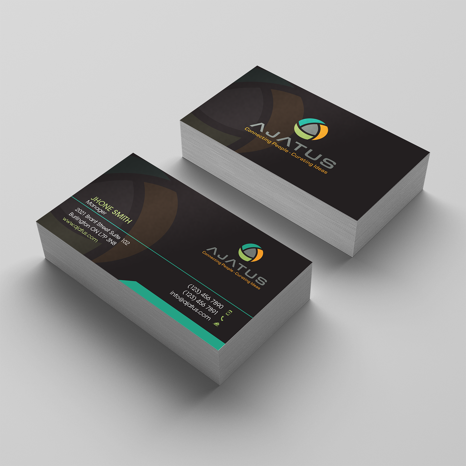 Design de Carte de Visite par HR KHAN pour Ajatus | Design #17481175