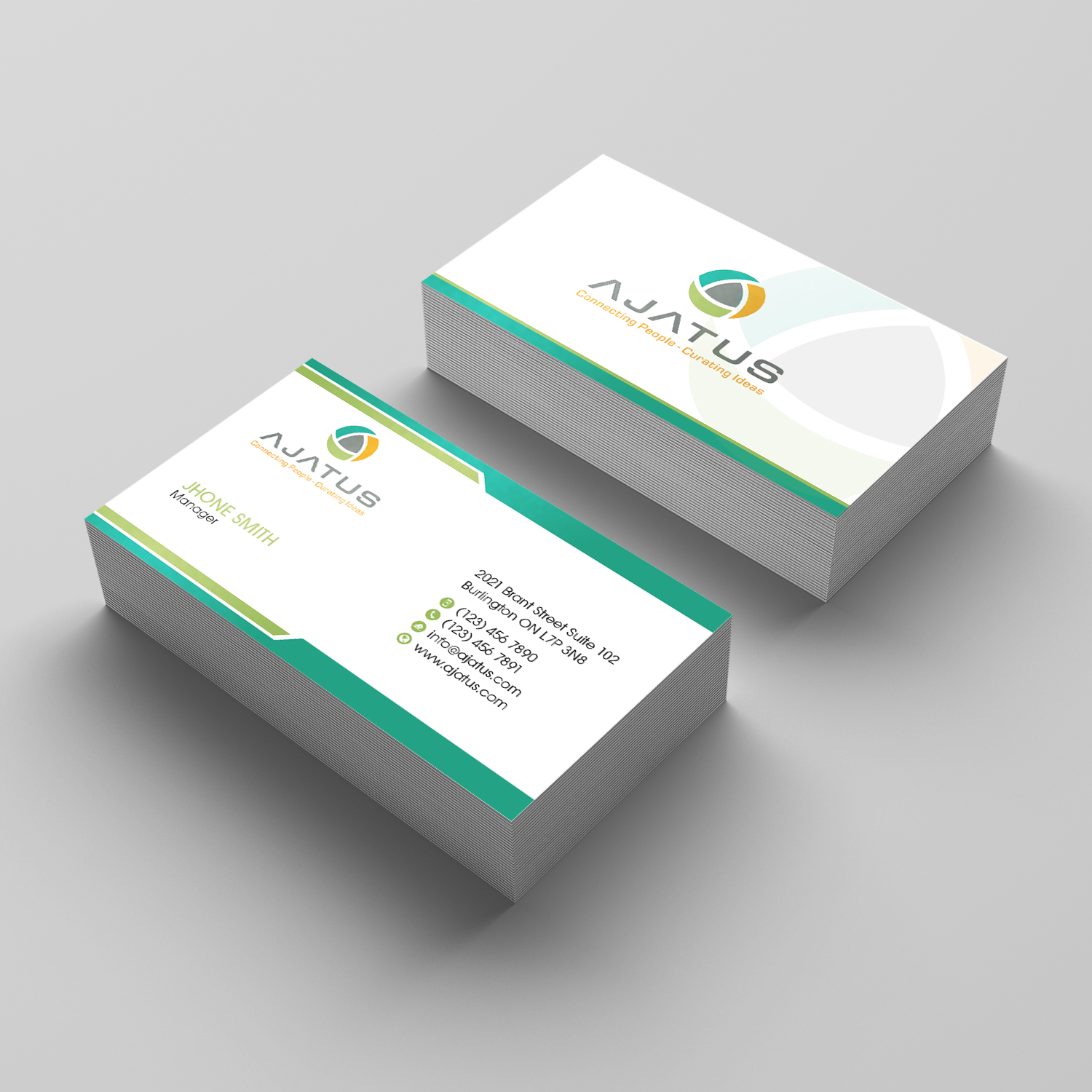 Design de Carte de Visite par HR KHAN pour Ajatus | Design #17490573