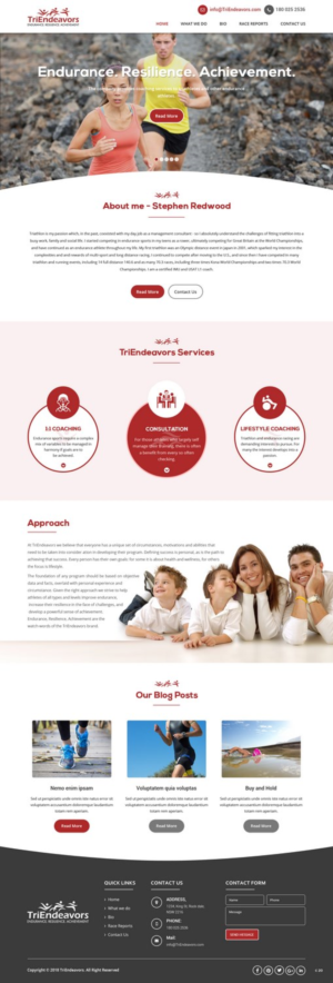 Web Design by pb for this project | Design: #17456191