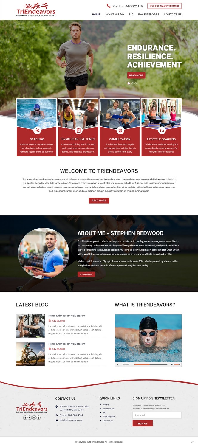 Web Design by pb for this project | Design #17468277