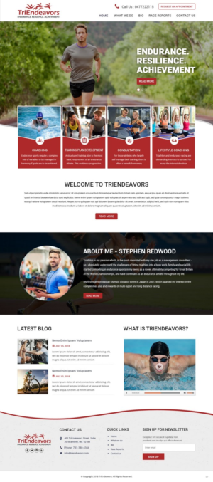 Web Design by pb for this project | Design: #17468277