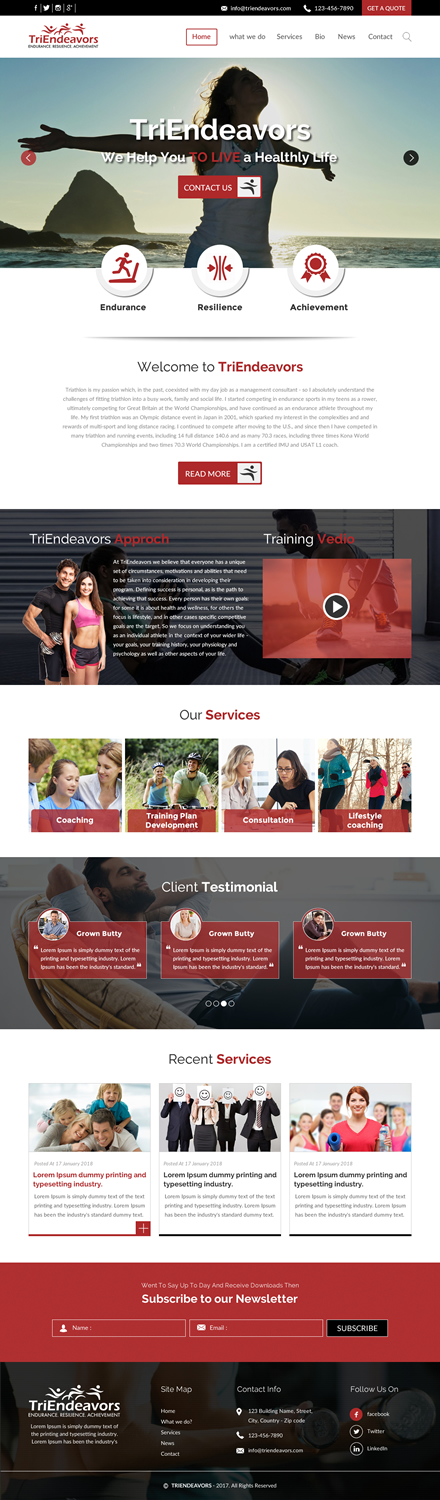 Web Design by rightway for this project | Design #17469731