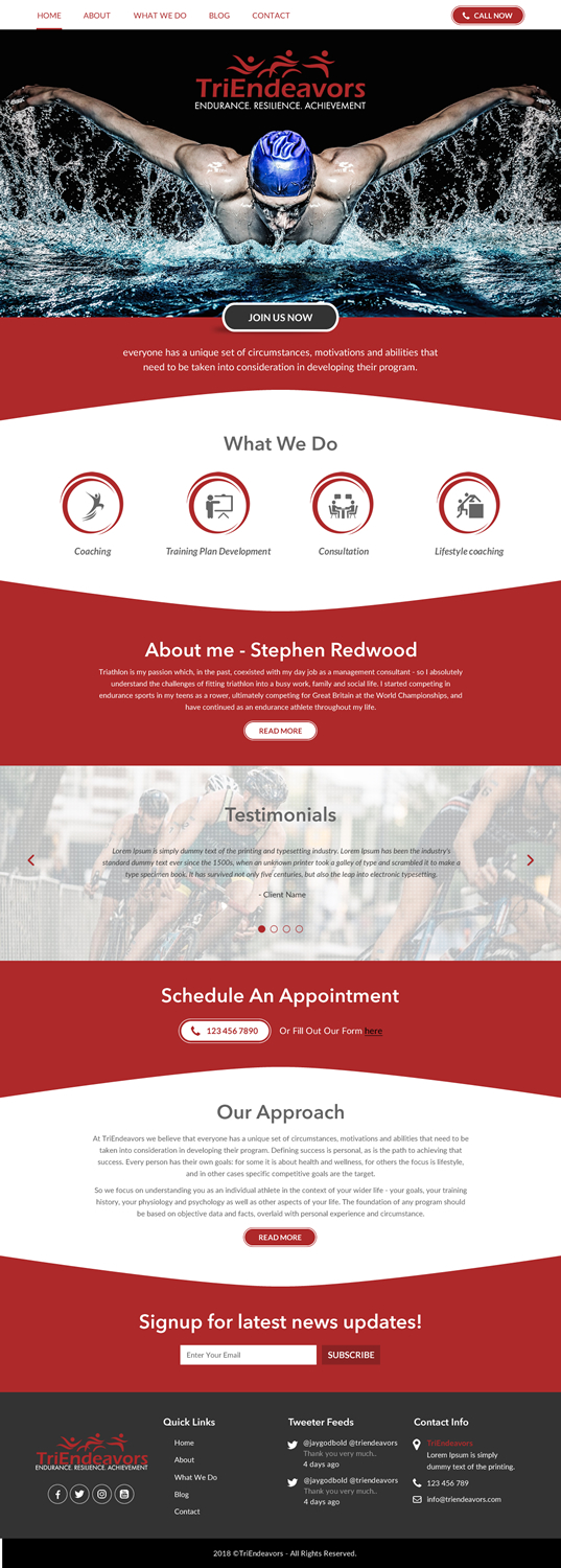 Web Design by rightway for this project | Design #17469741