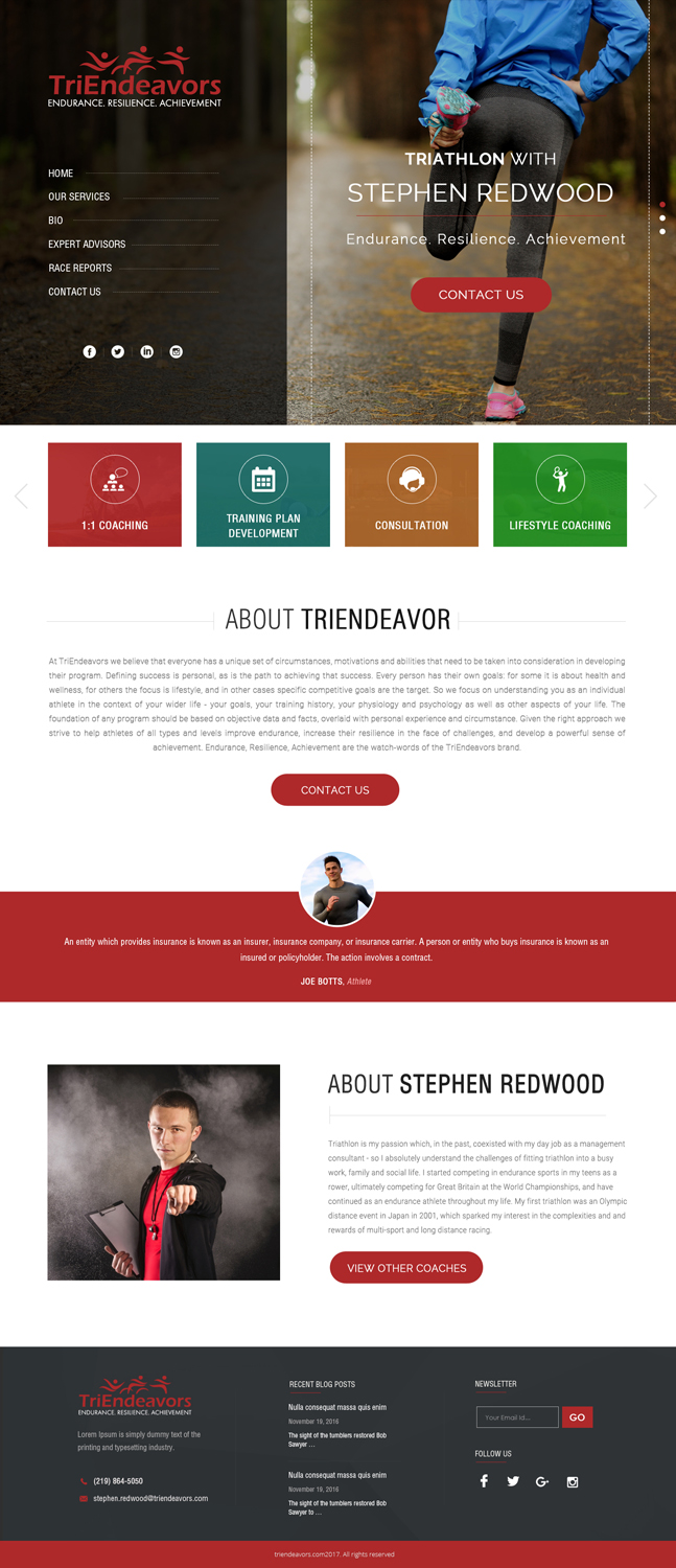 Web Design by Dream Logo Design for this project | Design #17471927