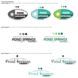 Design de Logo par stampscott pour Pond Springs Custom Pools | Design #17504760