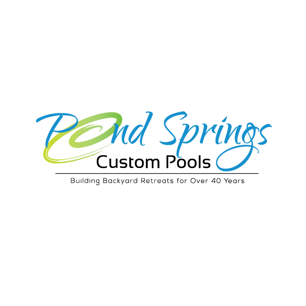 Logo Design by rozT for Pond Springs Custom Pools | Design #17586786