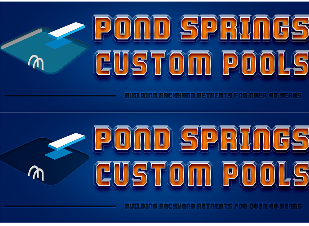 Design de Logo par Grebowiec Peter pour Pond Springs Custom Pools | Design #17487582