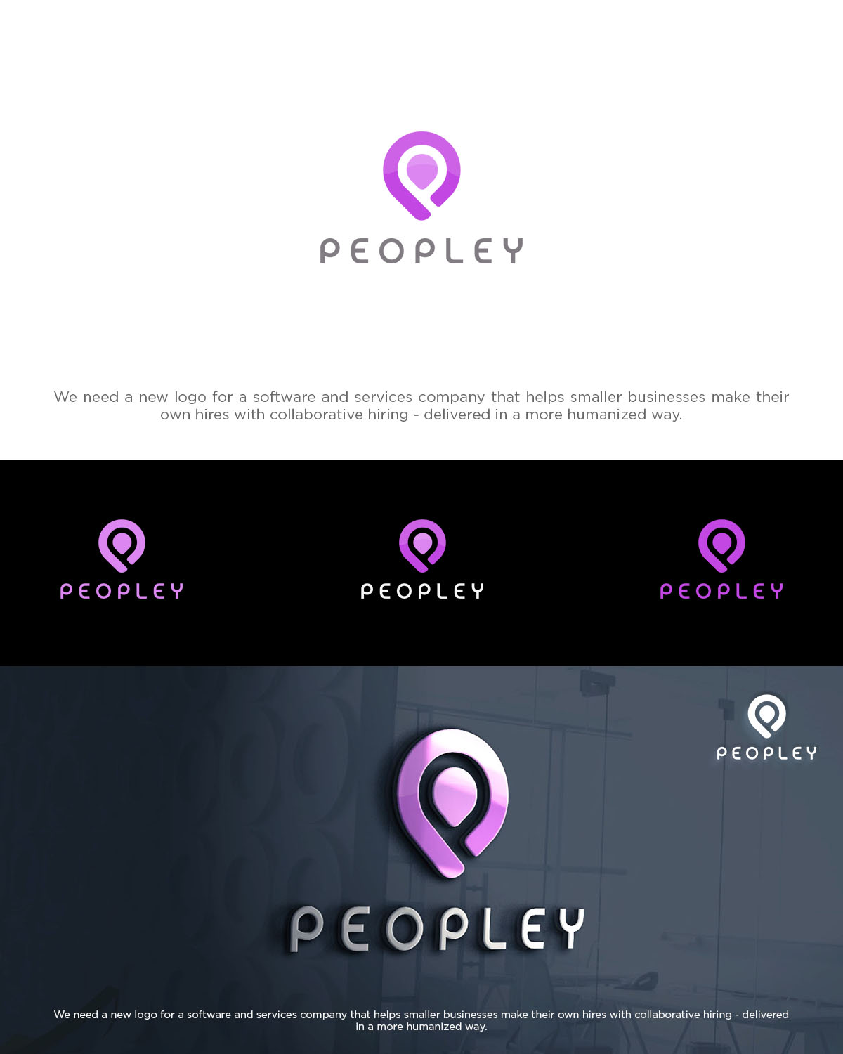Logo Design by Design Nation for Peopley | Design: #17447056