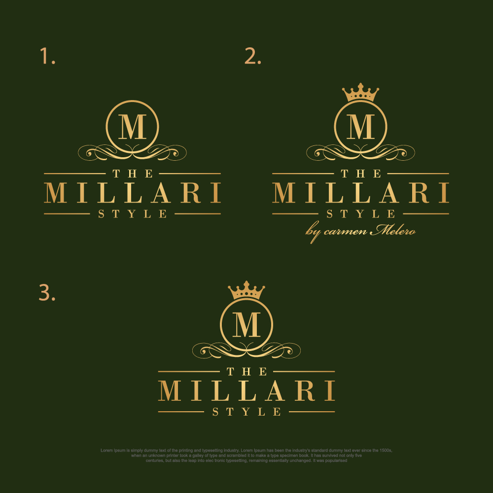 Logo Design by sushsharma99 for The miller style | Design #17485894