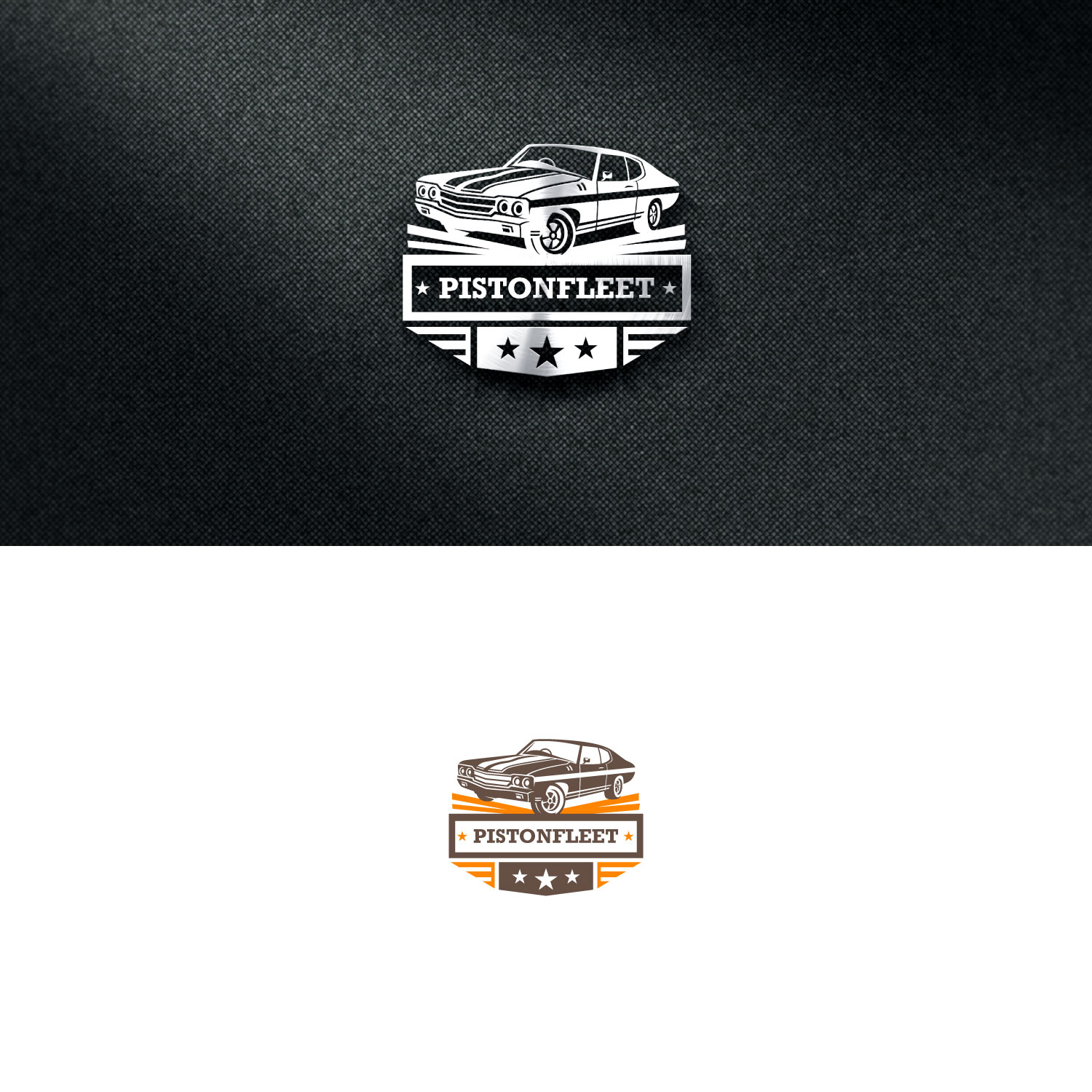 Logo Design by Farooq Zahid for Pistonfleet | Design #17469994