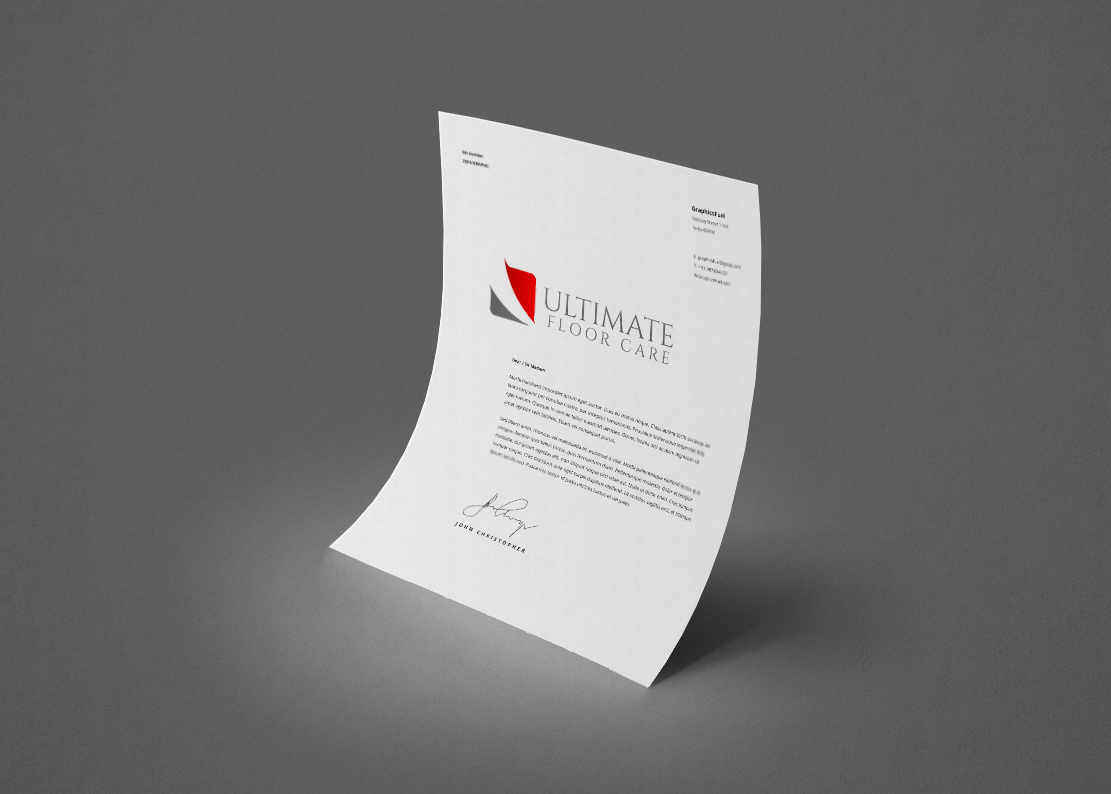 Logo Design by B.Tibéri for ultimate floor care | Design #17770267