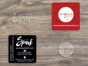 Square Business Cards for Our Restaurant / Event Venue | Business Card Design by Matea