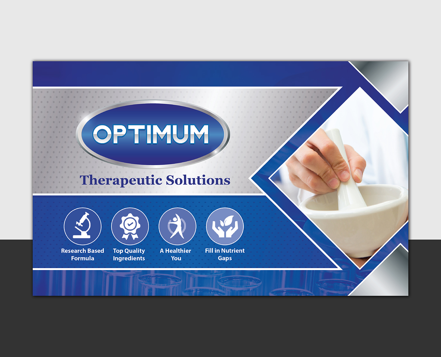 Messestand-Design von Deziners Zone für Optimum Hormone Balance | Design #17453276