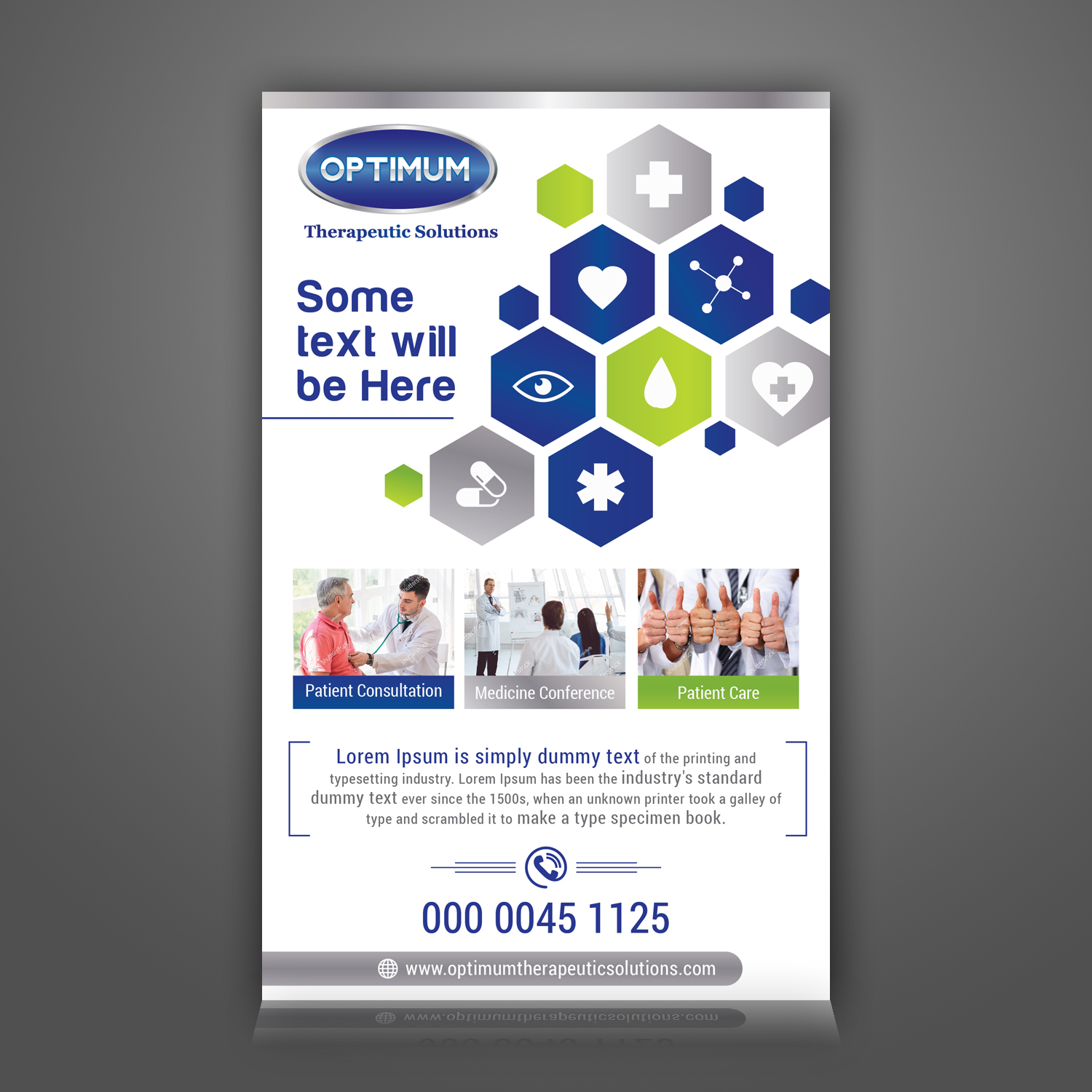 Messestand-Design von Maxo-Biz für Optimum Hormone Balance | Design #17568092