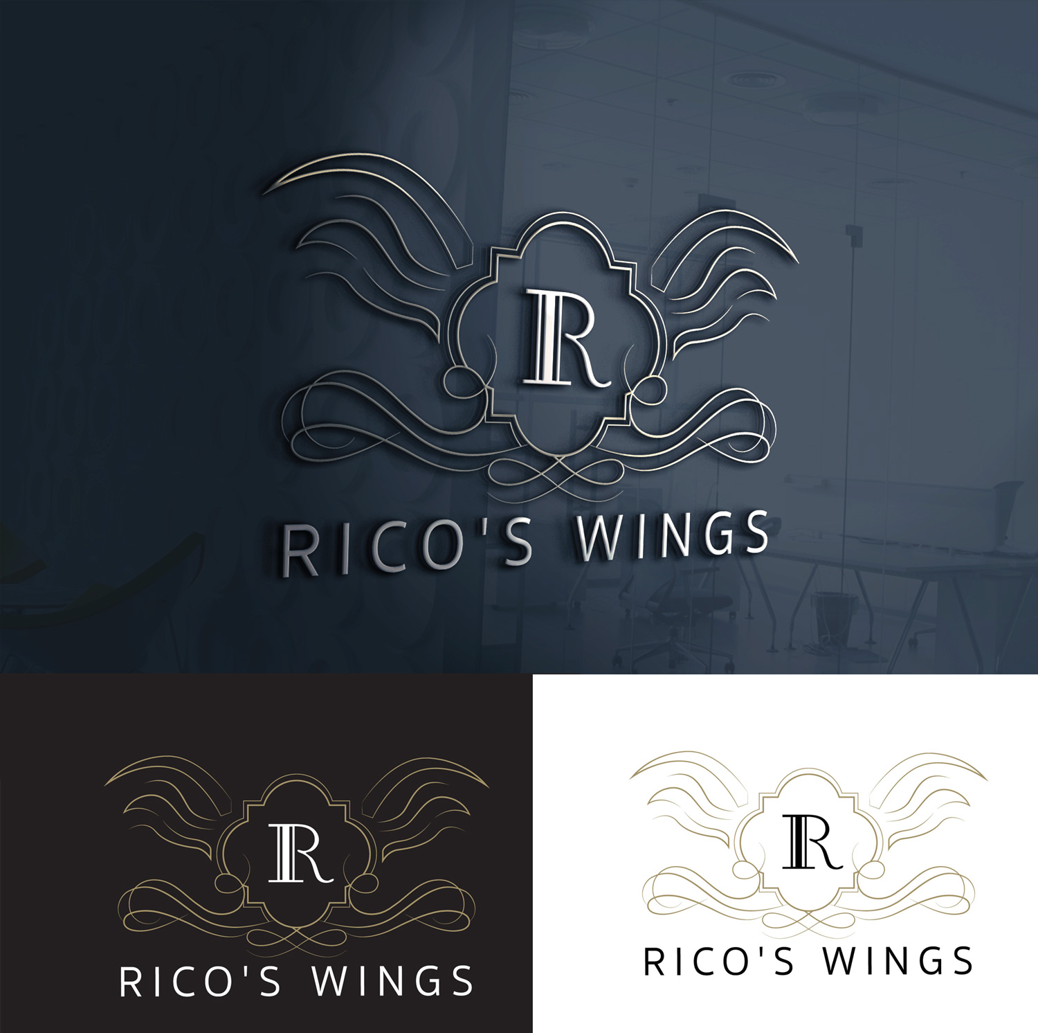 Diseño de Logo por Oudib para ricos wings | Diseño #17830211