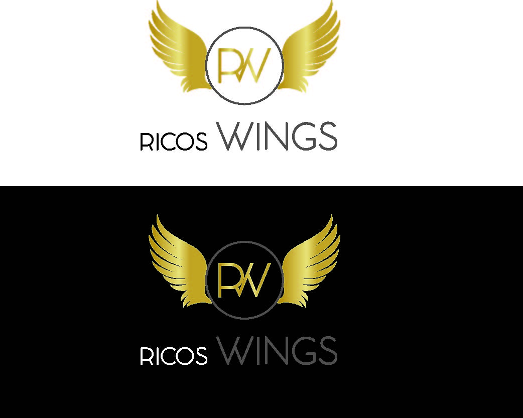 Logo Design by Basit_786 for ricos wings | Design #17803285
