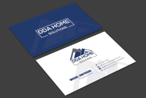 Diseño de Tarjeta de Presentación por Alaminenterprise para DDA Home Solutions LLC | Diseño: #17691914