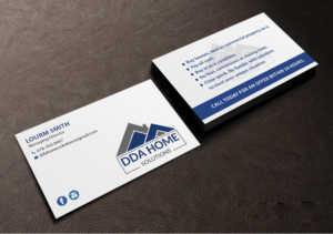 Design de Carte de Visite par Creations Box 2015 pour DDA Home Solutions LLC | Design : #17666793