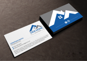 Design de Carte de Visite par Creations Box 2015 pour DDA Home Solutions LLC | Design : #17667243
