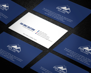 Diseño de Tarjeta de Presentación por Graphic Flame para DDA Home Solutions LLC | Diseño: #17684568
