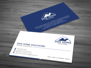 Diseño de Tarjeta de Presentación por Graphic Flame para DDA Home Solutions LLC | Diseño: #17684579