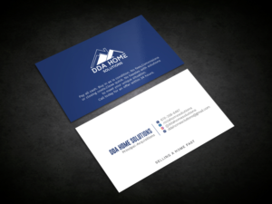 Diseño de Tarjeta de Presentación por Graphic Flame para DDA Home Solutions LLC | Diseño: #17684618
