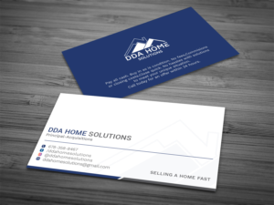 Diseño de Tarjeta de Presentación por Graphic Flame para DDA Home Solutions LLC | Diseño: #17684621