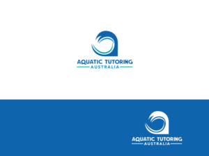 Logo Design by Slant Line Media for Aquatic Tutoring Australia | Design: #17463187