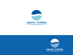 Logo Design by Slant Line Media for Aquatic Tutoring Australia | Design: #17463545