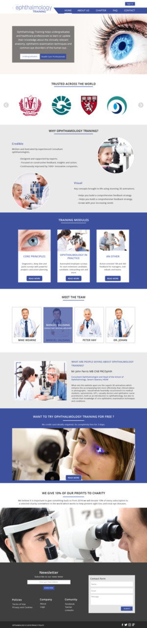 Web Design by Xclusive Designers for this project | Design #17489983