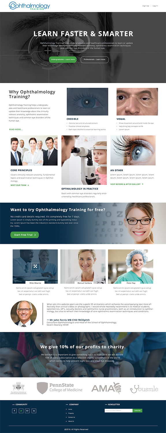 Web Design by e-graphics for this project | Design #17606387