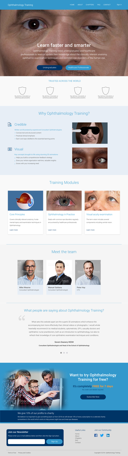 Web Design by Vitamin for this project | Design #17531387