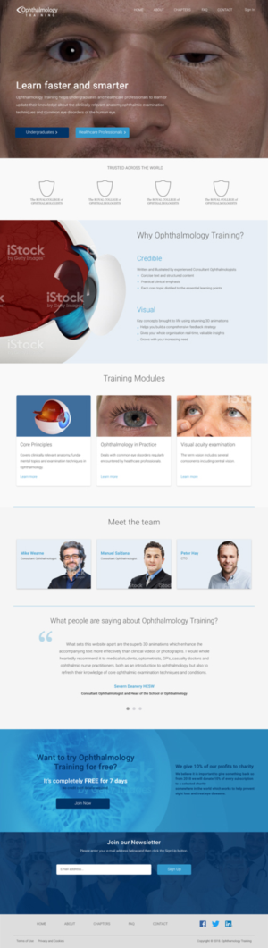 Web Design by Vitamin for this project | Design: #17555725