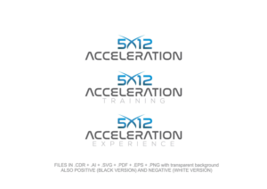 5 X 12 Acceleration or 5 X 12 Acceleration Experience | Diseño de Logo por rafaeldsgn