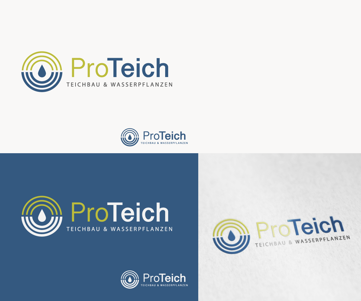 Logo-Design von cerus für ProTeich | Design #17457065