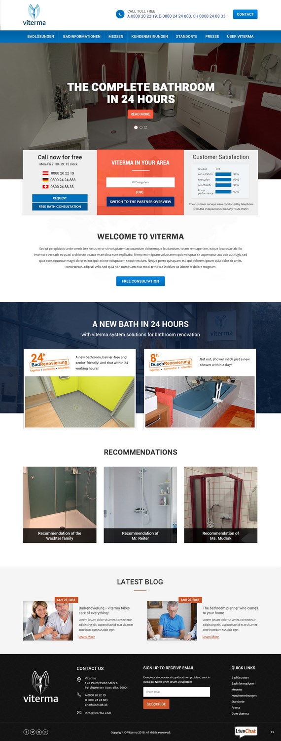 Web Design by pb for Barrakuda Onlinemarketing | Design #17480569