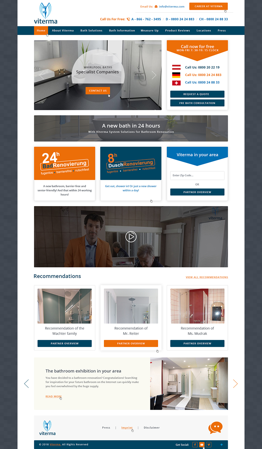 Web Design by Ved Web Services for Barrakuda Onlinemarketing | Design #17480227