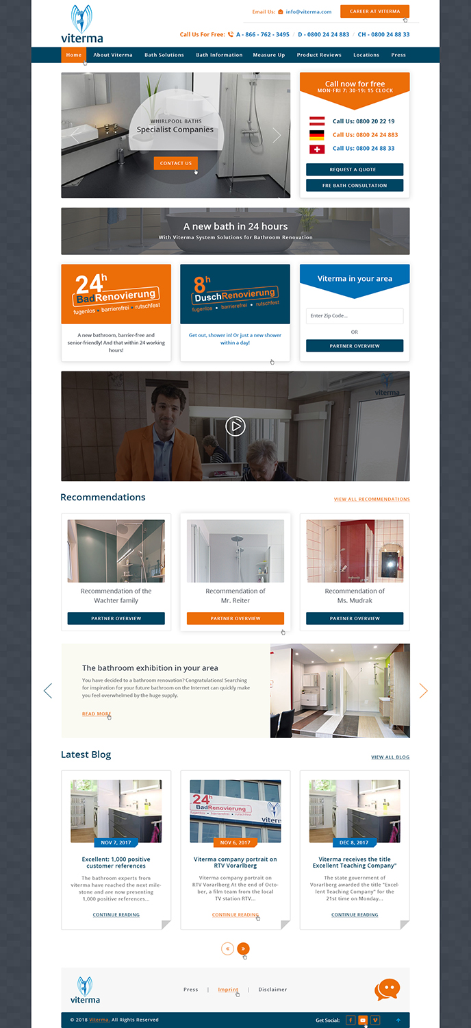 Web Design by Ved Web Services for Barrakuda Onlinemarketing | Design #17496189