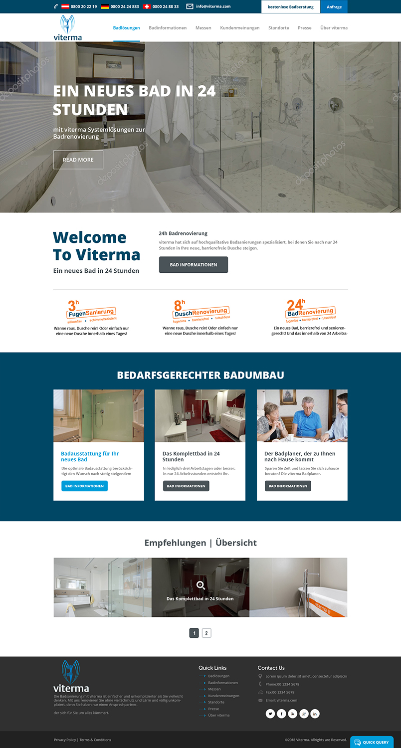 Web Design by PiXthemes for Barrakuda Onlinemarketing | Design #17529196