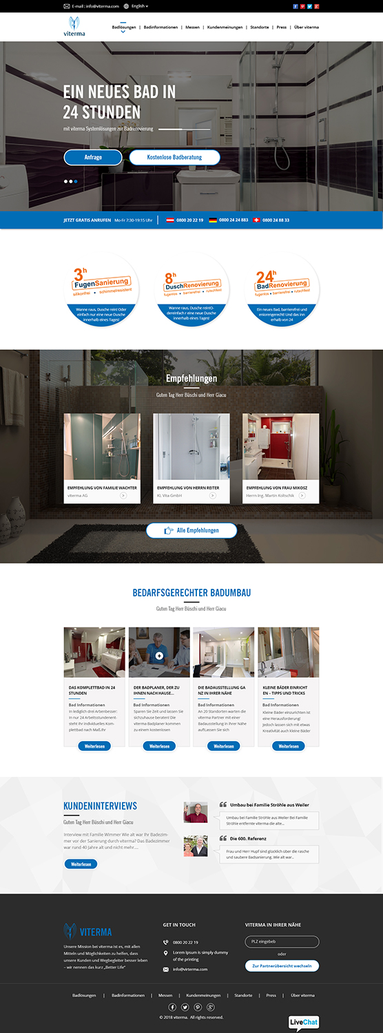 Web Design by PiXthemes for Barrakuda Onlinemarketing | Design #17529318